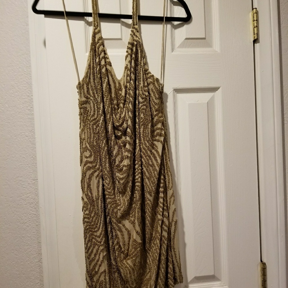 NWT Haute Hippie Beads Dress